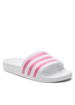 Klapki adidas adilette Aqua GZ5237 Biały ze sklepu eobuwie.pl w kategorii Klapki damskie - zdjęcie 183998478