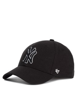 Czapka z daszkiem 47 Brand New York Yankees B-MVPSP17WBP-BKC Czarny ze sklepu eobuwie.pl w kategorii Czapki z daszkiem męskie - zdjęcie 183998575