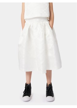 Karl Lagerfeld Kids Spódnica Z30095 D Écru Regular Fit ze sklepu MODIVO w kategorii Spódnice dziewczęce - zdjęcie 183999466