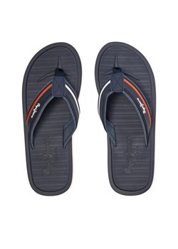 Pepe Jeans Japonki West Basic PMS70156 Granatowy ze sklepu MODIVO w kategorii Klapki męskie - zdjęcie 183999479