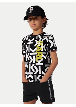 Karl Lagerfeld Kids Szorty sportowe Z30025 D Czarny Regular Fit ze sklepu MODIVO w kategorii Spodenki chłopięce - zdjęcie 183999555