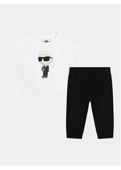 Karl Lagerfeld Kids Komplet t-shirt i legginsy Z30134 M Kolorowy Regular Fit ze sklepu MODIVO w kategorii Komplety niemowlęce - zdjęcie 183999566