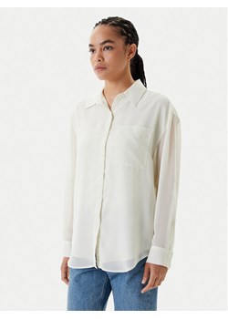 Calvin Klein Koszula LV044B902G Écru Regular Fit ze sklepu MODIVO w kategorii Koszule damskie - zdjęcie 183999585
