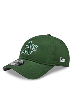 New Era Czapka z daszkiem Team Script 920 Athletics 60364224 Khaki ze sklepu MODIVO w kategorii Czapki z daszkiem męskie - zdjęcie 183999595