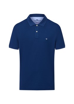 Fynch-Hatton Męska koszulka polo Mężczyźni Bawełna indygo jednolity ze sklepu vangraaf w kategorii T-shirty męskie - zdjęcie 184000275