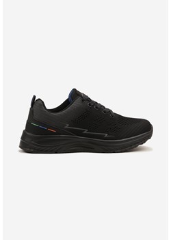 Czarno-Szare Buty Sportowe Sneakersy z Ozdobnym Tłoczeniem Addgea ze sklepu born2be.pl w kategorii Buty sportowe dziecięce - zdjęcie 184000525