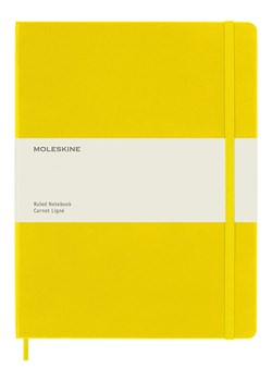 Moleskine Notatnik w kolorze żółtym - 19 x 25 cm ze sklepu Limango Polska w kategorii Akcesoria biurowe - zdjęcie 184001136