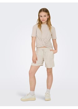 KIDS ONLY Szorty &quot;Siesta&quot; w kolorze beżowym ze sklepu Limango Polska w kategorii Spodenki dziewczęce - zdjęcie 184001168