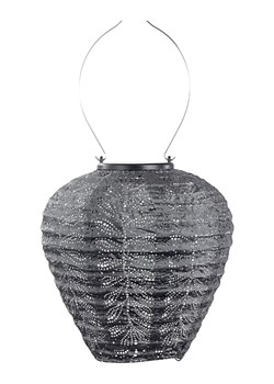 Lumiz Lampion solarny LED &quot;Folia Balloon&quot; w kolorze szarym - wys. 20 x Ø 20 cm ze sklepu Limango Polska w kategorii Oświetlenie ogrodowe - zdjęcie 184001309