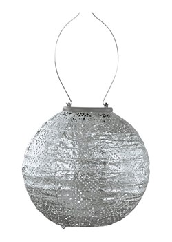Lumiz Lampion solarny LED "Topaze Rond" w kolorze srebrnym - Ø 20 cm - id: 17178774 - marki Lumiz - 184001356 Lumiz Lampion solarny LED "Topaze Rond" w kolorze srebrnym - Ø 20 cm ze sklepu Limango Polska w kategorii Oświetlenie - zdjęcie 184001356