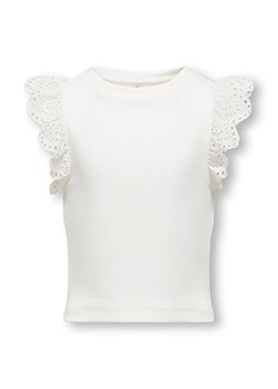KIDS ONLY Koszulka &quot;Drea&quot; w kolorze białym ze sklepu Limango Polska w kategorii Bluzki dziewczęce - zdjęcie 184001467