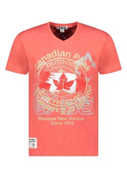 Canadian Peak Koszulka &quot;Japple&quot; w kolorze czerwonym ze sklepu Limango Polska w kategorii T-shirty męskie - zdjęcie 184001568