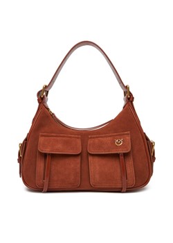 Torba PINKO Cargo Bag Classic PE PLTT 102794 A29N Brązowy ze sklepu eobuwie.pl w kategorii Torebki damskie - zdjęcie 184002456