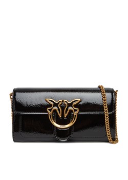 Torba PINKO Love One Wallet C AI 23-24 PCPL 100062 A10I Czarny ze sklepu eobuwie.pl w kategorii Kopertówki - zdjęcie 184002515