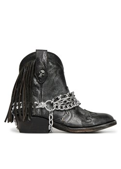 NEW ROCK Kowbojki M-WSTM003TES-S1 Czarny ze sklepu MODIVO w kategorii Botki - zdjęcie 184003129