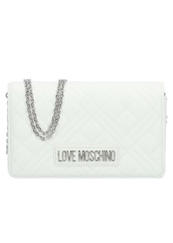 LOVE MOSCHINO Torebka JC4248PP0MLA0100 Biały ze sklepu MODIVO w kategorii Kopertówki - zdjęcie 184003149