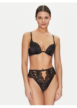 Hunkemöller Stringi Cierra 300368 Czarny ze sklepu MODIVO w kategorii Majtki damskie - zdjęcie 184003158