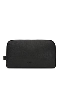 Calvin Klein Kosmetyczka Micropebble Washbag/Dopp Kit LV04D1036G Czarny ze sklepu MODIVO w kategorii Kosmetyczki - zdjęcie 184003177