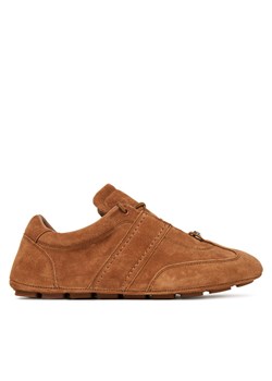 BOSS Sneakersy Roxanne 50547962 Brązowy ze sklepu MODIVO w kategorii Buty sportowe damskie - zdjęcie 184003245