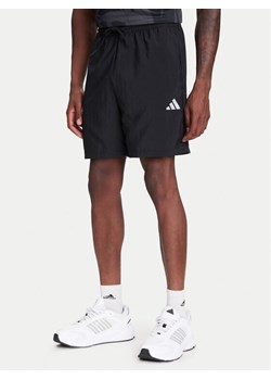 adidas Szorty sportowe Essentials Small Logo Chelsea JF1117 Czarny Regular Fit ze sklepu MODIVO w kategorii Spodenki męskie - zdjęcie 184003249