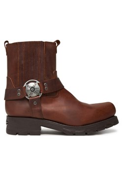 NEW ROCK Sztyblety M-7605-S20 Brązowy ze sklepu MODIVO w kategorii Buty zimowe męskie - zdjęcie 184003255