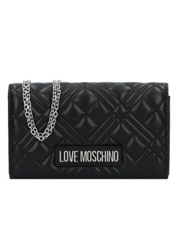 LOVE MOSCHINO Torebka JC4248PP0MLA000B Czarny ze sklepu MODIVO w kategorii Kopertówki - zdjęcie 184003279
