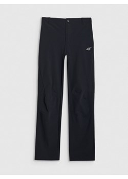 Damskie spodnie trekkingowe 4F 4FWSS25TFTRF0796 - czarne ze sklepu Sportstylestory.com w kategorii Spodnie damskie - zdjęcie 184005157