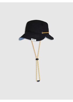 Kapelusz bucket hat dwustronny uniseks 4F 4FWSS25AHATU019 - niebieski ze sklepu Sportstylestory.com w kategorii Kapelusze męskie - zdjęcie 184005346