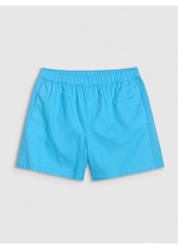 Damskie spodenki casual 4F 4FRSS25TSHOF750 - niebieskie ze sklepu Sportstylestory.com w kategorii Szorty - zdjęcie 184006569