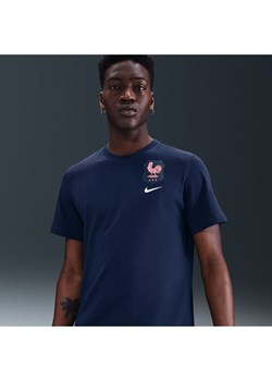 Męski T-shirt piłkarski Nike FFF - Niebieski ze sklepu Nike poland w kategorii T-shirty męskie - zdjęcie 184006995