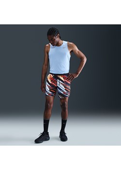 Męskie spodenki do biegania z wszytą bielizną 18 cm Nike Dri-FIT Stride - Biel ze sklepu Nike poland w kategorii Spodenki męskie - zdjęcie 184007046
