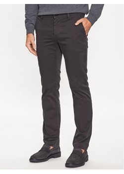 Boss Spodnie materiałowe 50470813 Szary Slim Fit ze sklepu MODIVO w kategorii Spodnie męskie - zdjęcie 184007907
