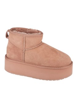 Buty Emu Australia Stinger Micro Flatform W13082-CARO różowe ze sklepu ButyModne.pl w kategorii Śniegowce damskie - zdjęcie 184008518