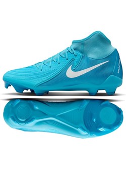 Buty piłkarskie Nike Phantom Luna Ii Academy FG/MG FD6725-400 niebieskie ze sklepu ButyModne.pl w kategorii Buty sportowe męskie - zdjęcie 184008578