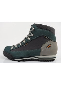 Buty Aku Ultralight Gore-tex 36510662 zielone ze sklepu ButyModne.pl w kategorii Buty trekkingowe dziecięce - zdjęcie 184008626