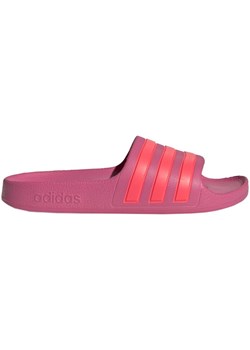 Klapki adidas Adilette Aqua GV7850 różowe ze sklepu ButyModne.pl w kategorii Klapki dziecięce - zdjęcie 184008648