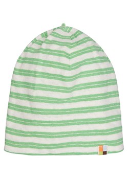 loud + proud Czapka beanie w kolorze biało-zielonym ze sklepu Limango Polska w kategorii Czapki dziecięce - zdjęcie 184008815