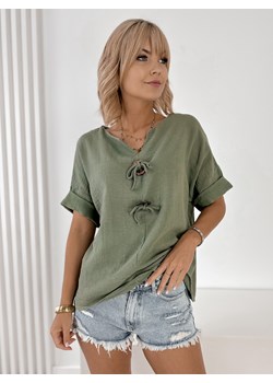 bluzka terenza khaki one size - id: prod-80734-group - marki UBRA - 184009087 bluzka terenza khaki one size ze sklepu UBRA w kategorii Bluzki damskie - zdjęcie 184009087