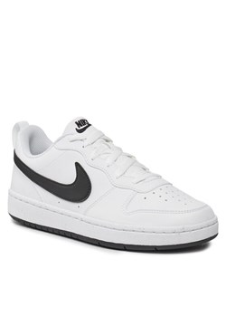 Sneakersy Nike Court Borough Low Recraft DV5456-104 Biały ze sklepu eobuwie.pl w kategorii Buty sportowe dziecięce - zdjęcie 184009586