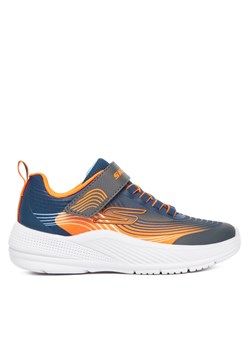 Sneakersy Skechers Microspec Advance- 403926L/NVOR Granatowy ze sklepu eobuwie.pl w kategorii Buty sportowe dziecięce - zdjęcie 184009588