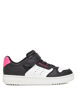Sneakersy Skechers Quick Street-Style Stride 310241L/BKWP Czarny ze sklepu eobuwie.pl w kategorii Buty sportowe dziecięce - zdjęcie 184009595