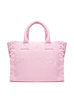 Torebka PINKO Beach Shopping PE 25 PLTT 100782 A1WQ Różowy ze sklepu eobuwie.pl w kategorii Torebki damskie - zdjęcie 184009609