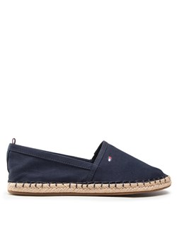 Tommy Hilfiger Espadryle Basic Tommy Flat Espadrille FW0FW06497 Granatowy ze sklepu MODIVO w kategorii Espadryle damskie - zdjęcie 184009949