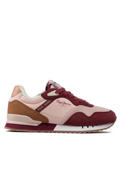 Pepe Jeans Sneakersy London One G On G PGS30544 Różowy ze sklepu MODIVO w kategorii Buty sportowe dziecięce - zdjęcie 184009968