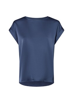 Vila Bluzka damska - VIEllette Kobiety niebieski jednolity ze sklepu vangraaf w kategorii Bluzki damskie - zdjęcie 184010305