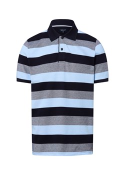 Andrew James Męska koszulka polo Mężczyźni Bawełna jasnoniebieski w paski ze sklepu vangraaf w kategorii T-shirty męskie - zdjęcie 184010328