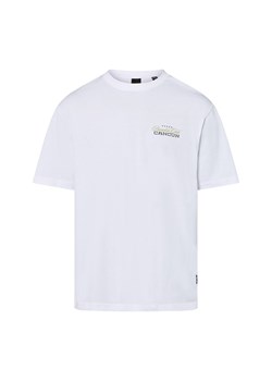 Only&Sons Koszulka męska - Onskeane Mężczyźni Bawełna biały nadruk ze sklepu vangraaf w kategorii T-shirty męskie - zdjęcie 184010345