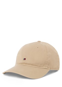 Tommy Hilfiger Męska czapka z daszkiem - Flag Soft 6 Panel Cap Mężczyźni Bawełna beżowy jednolity ze sklepu vangraaf w kategorii Czapki z daszkiem męskie - zdjęcie 184010376