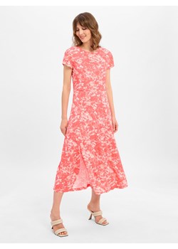 BOSS Damska sukienka maxi - Eletas Kobiety wiskoza koralowy wzorzysty - id: 744414-0001-09970 - marki BOSS HUGO BOSS - 184010377 BOSS Damska sukienka maxi - Eletas Kobiety wiskoza koralowy wzorzysty ze sklepu vangraaf w kategorii Sukienki - zdjęcie 184010377