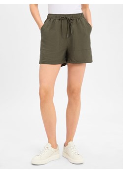 Opus Szorty - Melane Kobiety khaki jednolity - id: 773455-0001-00340 - marki Opus - 184010387 Opus Szorty - Melane Kobiety khaki jednolity ze sklepu vangraaf w kategorii Szorty - zdjęcie 184010387